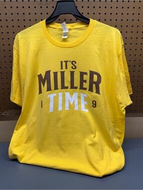 IT’S MILLER TIME! San Diego Padres Baseball themed T-Shirt, Adult & Youth sizes